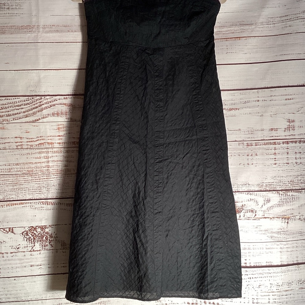 Black Strapless Dress